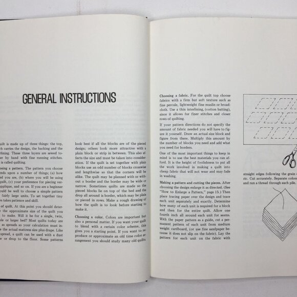 Good Housekeeping Book of Quilt Making Vera P. Guild Hardbound Jacket Patterns - Picture 4 of 12